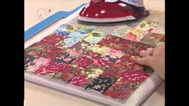 Patchwork Ana Cosentino: Watercolor – Uma linda toalha em patchwork