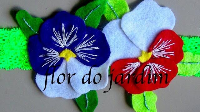 Orquideas de Feltro – Fabric flower tutorial por Flor do Jardim