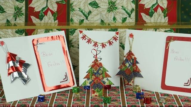 Decoração de Natal – Cartão Pinheirinho por Ateliê Sagitário