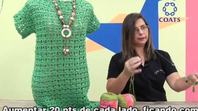 Vestido Gabriela em tricô Peruano com Camila Fashion – Cristina Amaduro