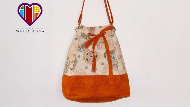 Bolsa sacola em tecidos Melissa – Maria Adna Ateliê