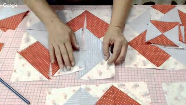 Patchwork Ao Vivo: método americano de costura rápida + bloco Card Trick