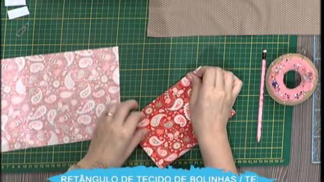 Como fazer um estojo para Tablet de tecido  – 1a parte