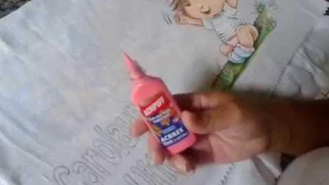 Dicas Artes da Ju Baby – usando tintas acripuff acrilex