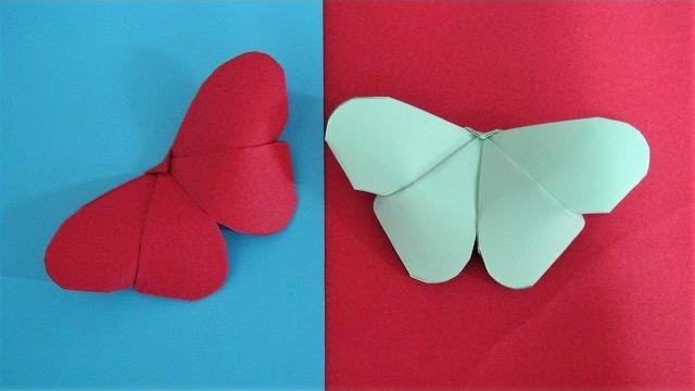 Borboleta de Cartolina – Origami