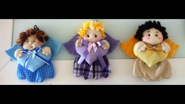 Como Fazer Boneca de Pano: Anjinhos – Bebe Mimado