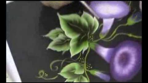 Aplicações de pintura básicas  – Um lindo bouquet de mini flores