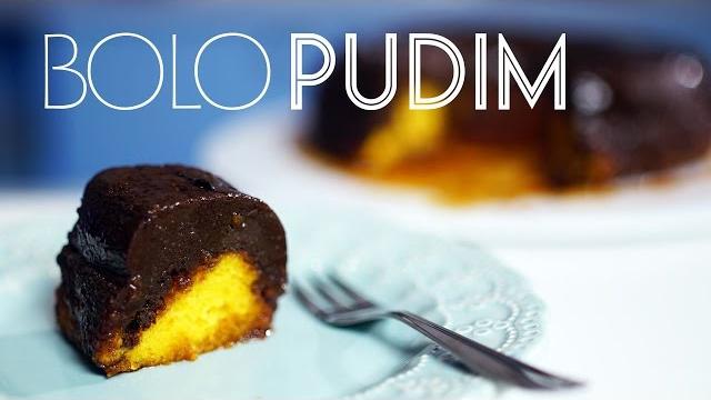 BOLO-PUDIM de CENOURA com CHOCOLATE