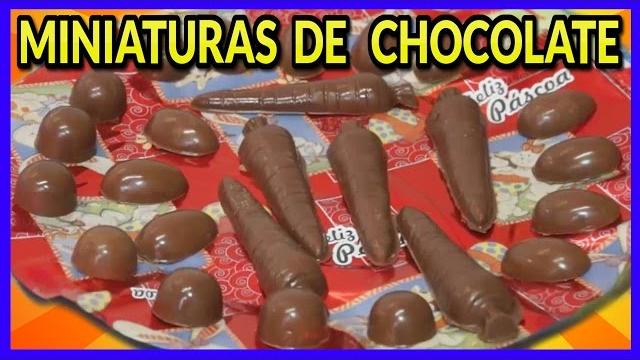 ESPECIAL DE PÁSCOA – MINIATURAS DE CHOCOLATE