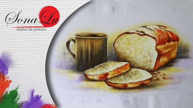 Pão Caseiro em Tecido – Sonalupinturas