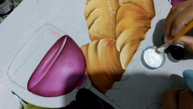 Como pintar pão – aula grátis de pintura em tecido
