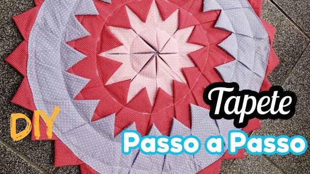 Tapete REDONDO – PASSO A PASSO