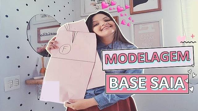 MODELAGEM PARA INICIANTES – Base saia ( SIMPLES)