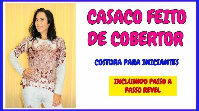CASACO DE COBERTOR COM REVEL