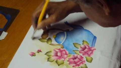 Pintura em tecido – Artesanato