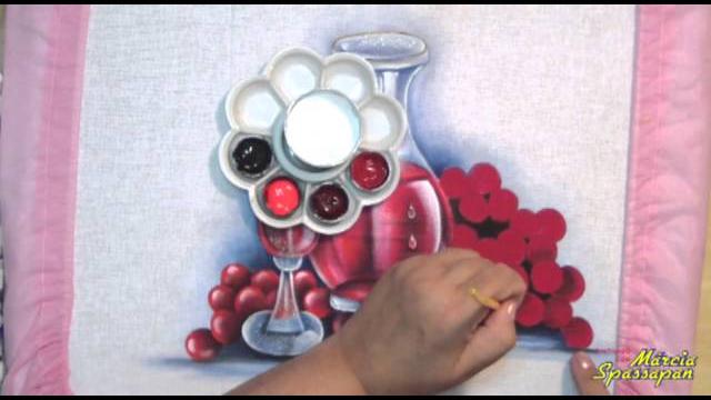 Pintando em 5 Minutos com Márcia Spassapan – Uvas