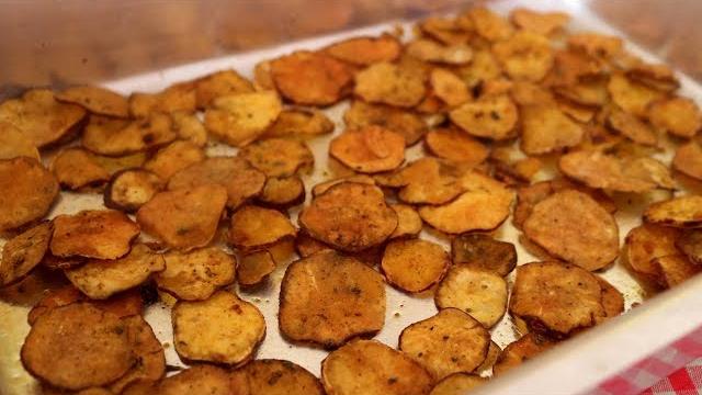 Receita de Chips com Batata Doce – Gostoso e Super Crocante