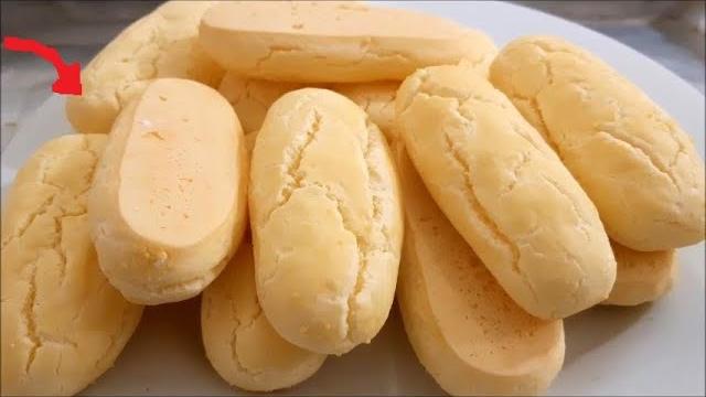 Receita – pãozinho de tapioca de três ingredientes