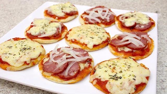Lanche Rápido – Mini Pizza