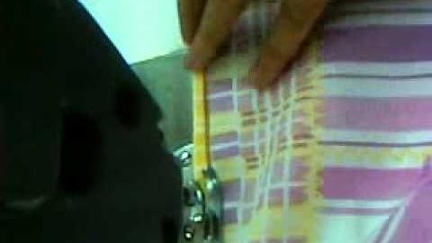 Como fazer barrinha de lençol