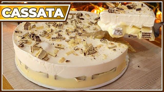 Cassata De Torta Sorvete Simples