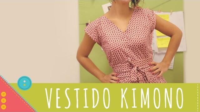 Descomplica! Aprenda a costurar um vestido kimono