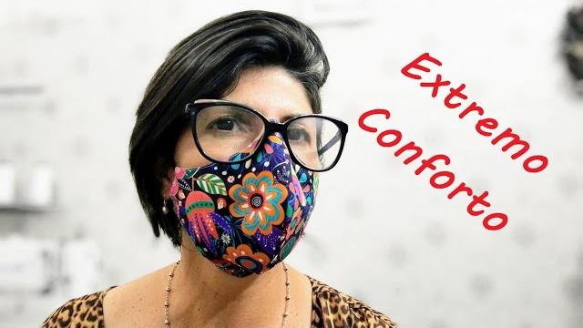Máscara Anatômica Extremo Conforto – Novo Modelo Tamanho M