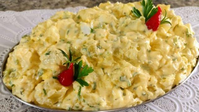 Salada de Batata Com Ovos – Vai se Surpreender Com o Sabor
