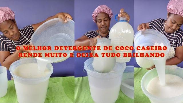 Maravilhoso Detergente de Coco – Receita Especial