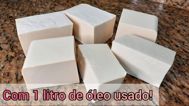 Sabão Caseiro em Barra de Vinagre – Bicarbonato e Detergente