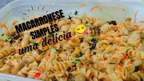 Macarronese – Uma Comida Rápida, Deliciosa e Fácil de Preparar