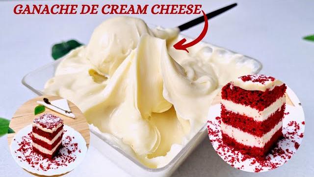 Ganache Cremosa De Cream Cheese para Recheio, explosão de sabor derrete na Boca