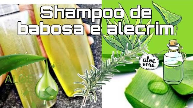 Shampoo de Babosa e Alecrim – Matizador Natural Para Cabelos Grisalhos