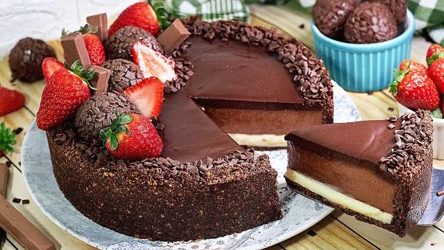 Aprenda o Passo a Passo da Melhor Torta de Chocolate Que Irá ver Na Vida
