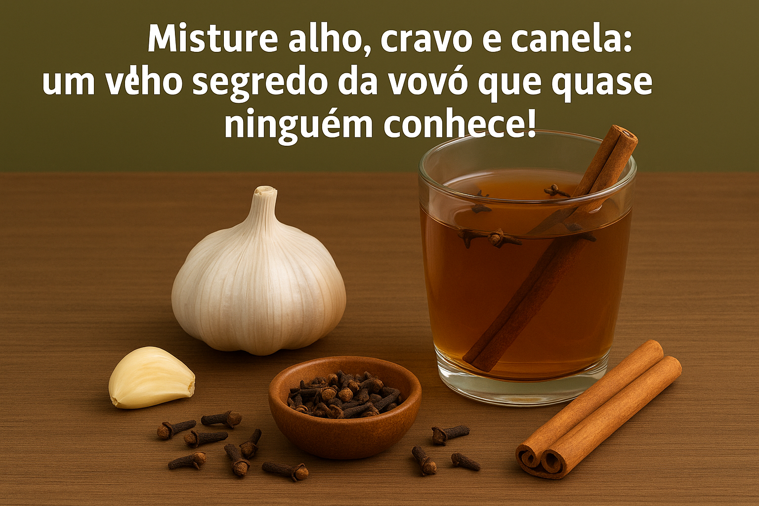 Misture Alho, Cravo e Canela: Um Antigo Segredo da Vovó para Aliviar a Tosse