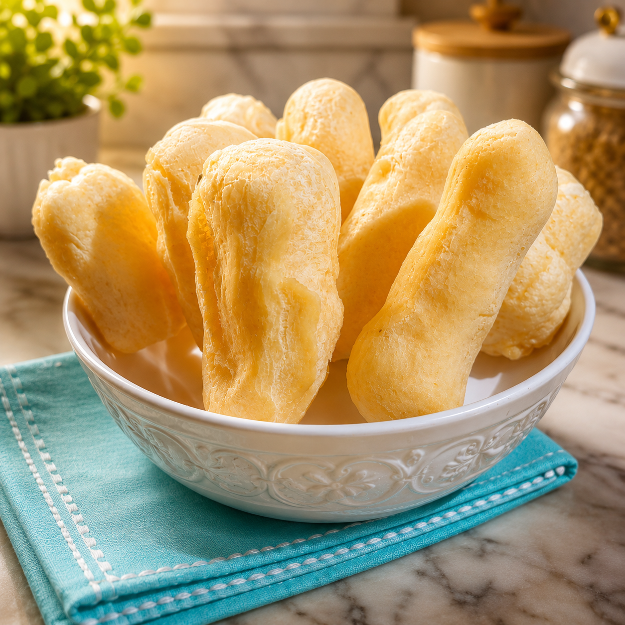 Biscoito de Polvilho Que Não Estoura e Fica Perfeito